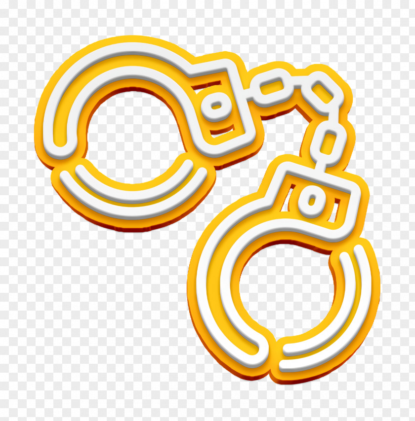 Handcuffs Icon Jail Protection & Security PNG