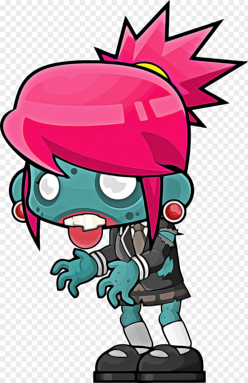 Style Cartoon Zombie PNG