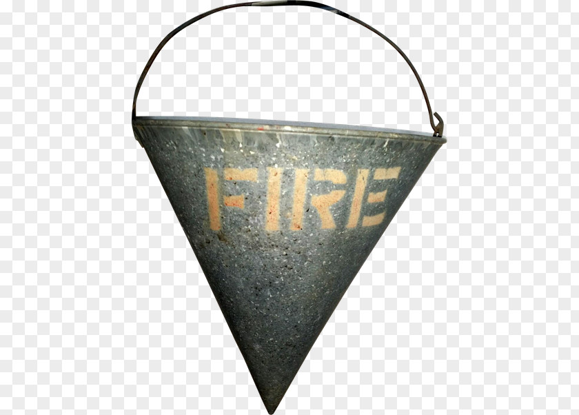 Bucket Fire Cone Shape Sand PNG