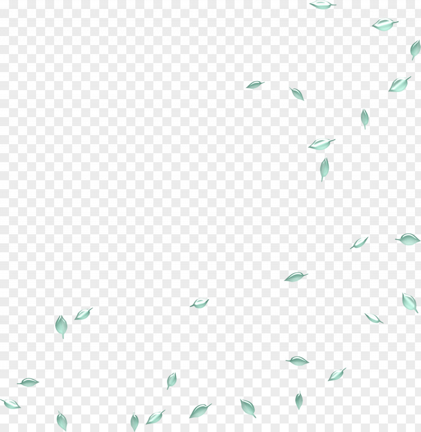 Floating Flower Green Angle Pattern PNG