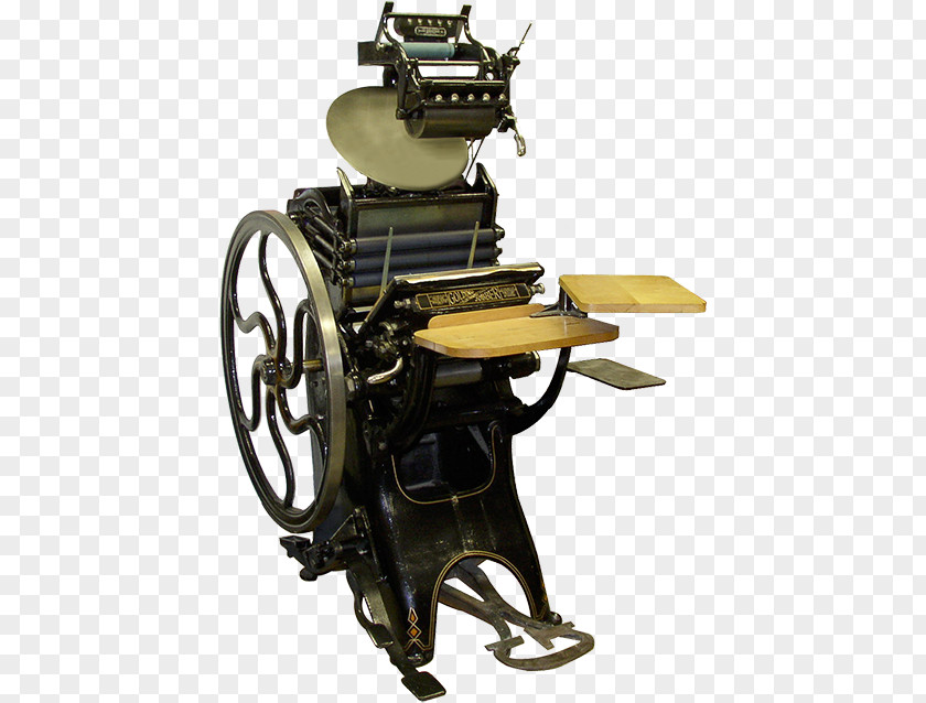 Printing Press Letterpress Vandercook Machine PNG