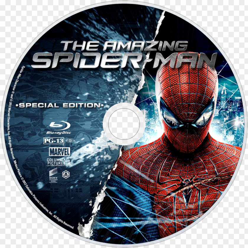 Spider-man The Amazing Spider-Man Blu-ray Disc DVD Compact PNG