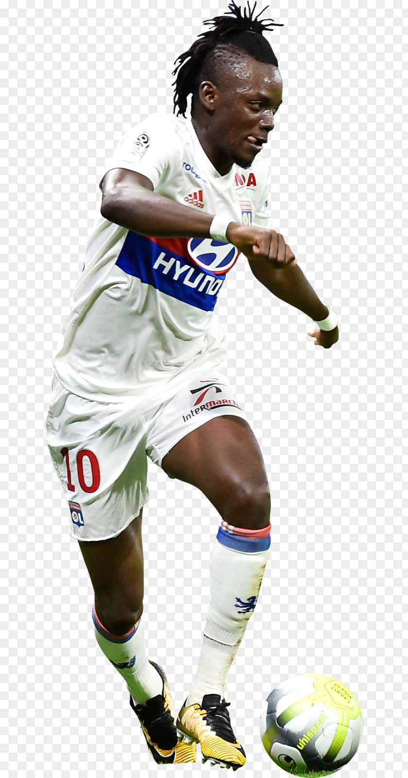 Bertrand Traoré Olympique Lyonnais Football Player Team Sport PNG