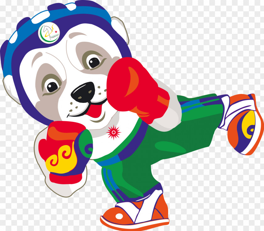 Mascot Dog 2017 Asian Indoor And Martial Arts Games Ashgabat Sport PNG