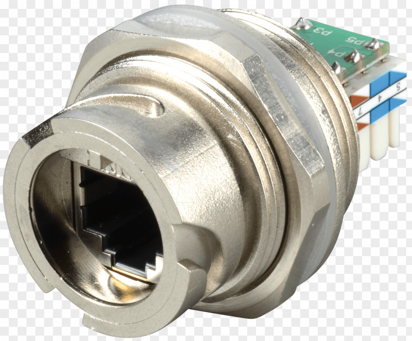 Rj 45 8P8C Registered Jack Insulation-displacement Connector Electronic Component Electronics PNG