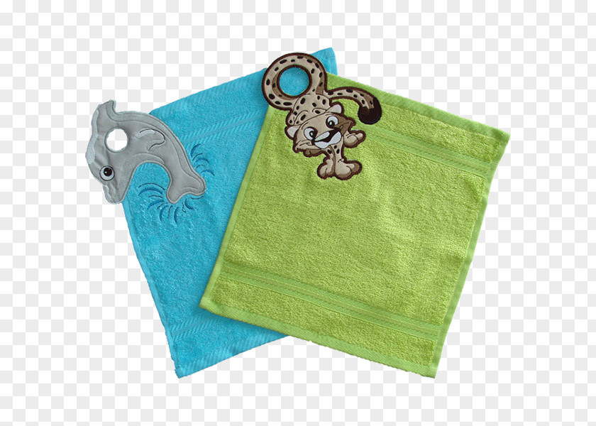 Towel Hanger Textile Place Mats Product Turquoise PNG