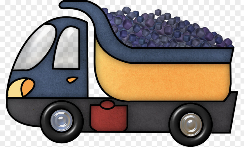 Truck Mounted Stones Car Icon PNG