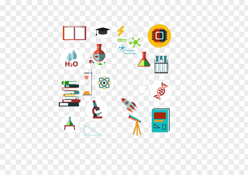 Chemistry Tools Learning Icon PNG