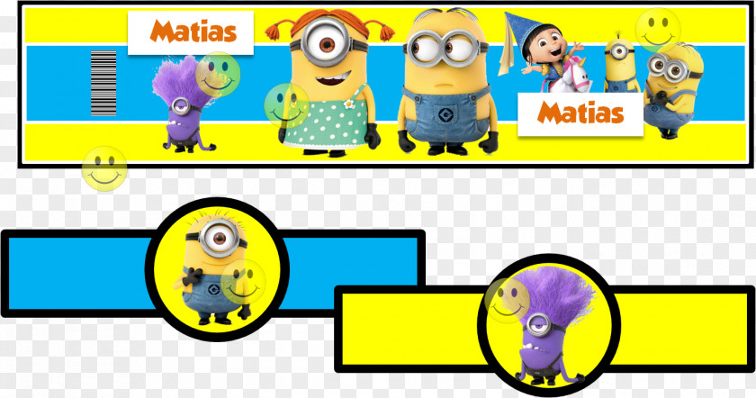 Invitacion Minions Con Foto Recreation Game Toy Cartoon PNG