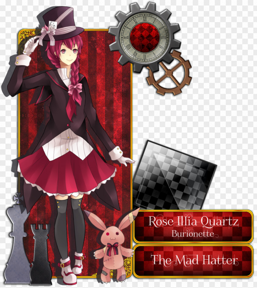 Mad Hatter Tea Party Fan Art Right There DeviantArt Crimson PNG