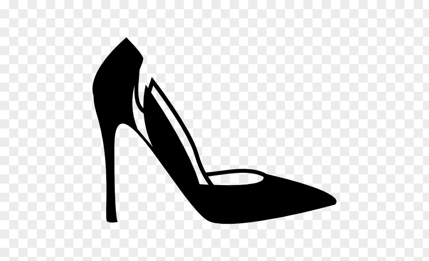 Stiletto High-heeled Shoe Fashion Icon Design PNG
