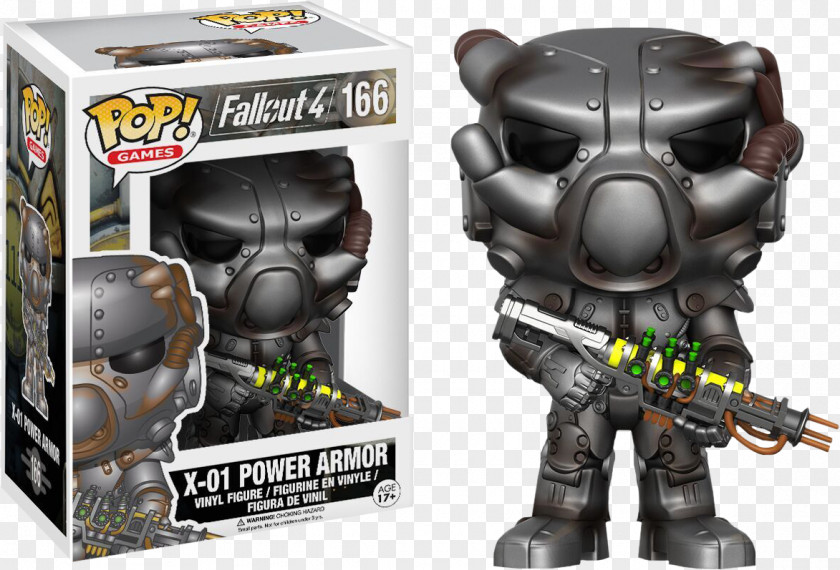 Toy Funko POP Games: Fallout 4 X-01 Power Armor POP! Vault Boy Vinyl Figure Armour PNG