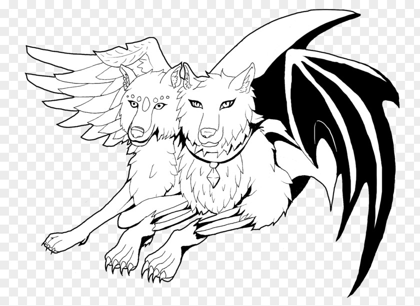 Wolves Drawings Gray Wolf Line Art Drawing Clip PNG