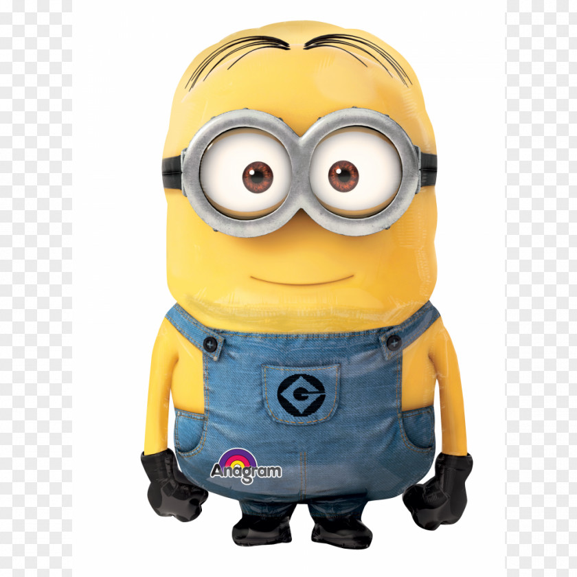 Balloon Dave The Minion Minions Despicable Me Party PNG