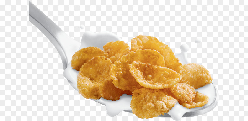 Breakfast McDonald's Chicken McNuggets Corn Flakes Cereal Nugget PNG