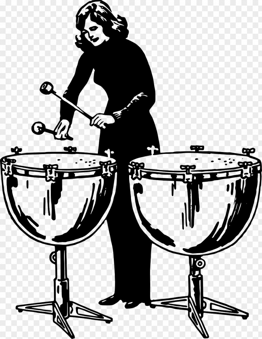 Drum Timpani Musical Instruments Drawing Clip Art PNG