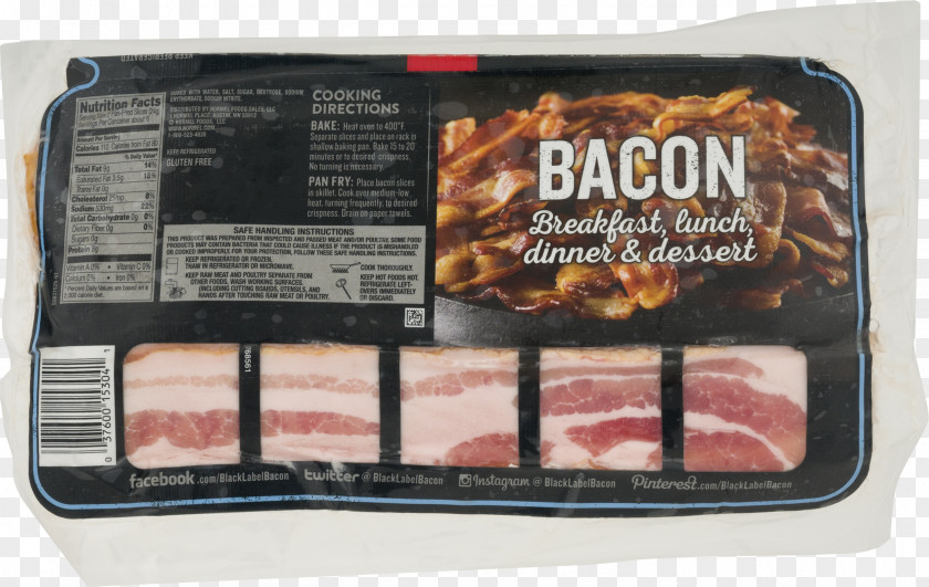 Luncheon Meat Bacon Food Pork PNG