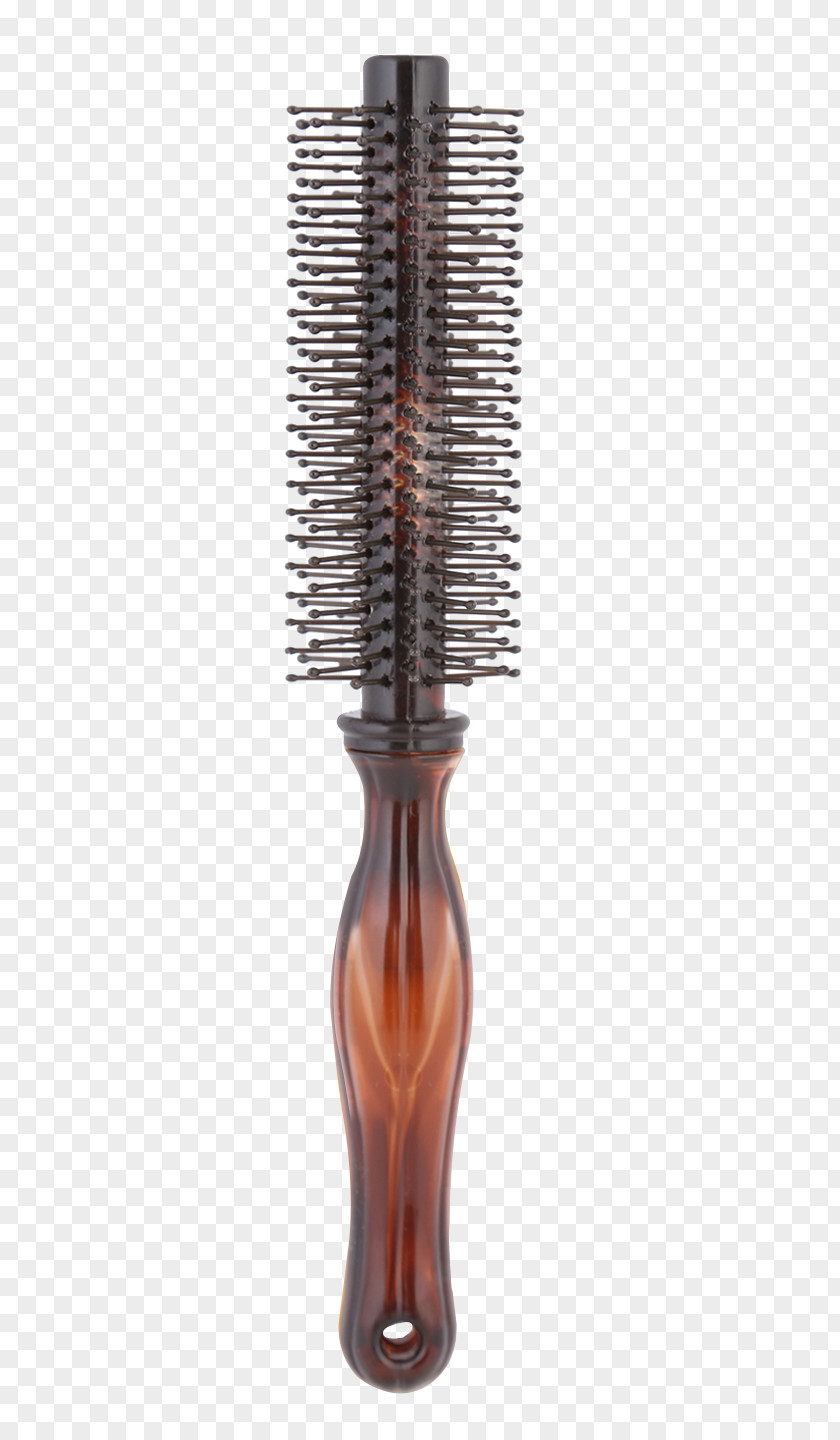 Round Hair Brush Hairbrush PNG