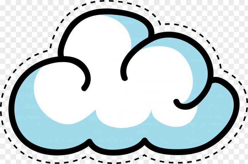 White Cartoon Clouds Cloud Clip Art PNG