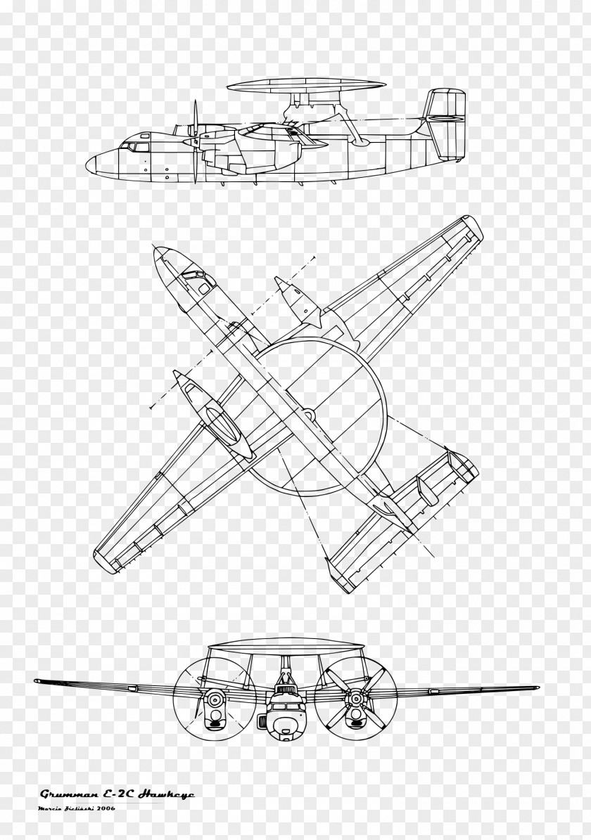 Airplane Northrop Grumman E-2 Hawkeye C-2 Greyhound Boeing E-3 Sentry E-1 Tracer PNG