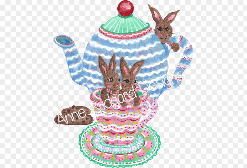 Easter Bunny Place Mats Product Design PNG