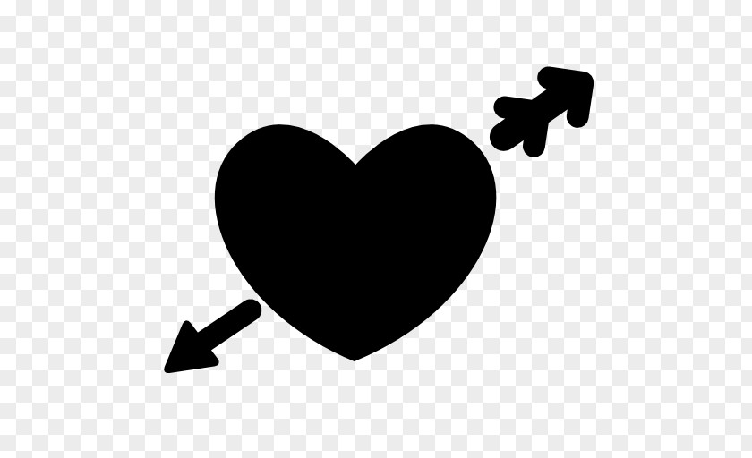 Heart Logo Arrow PNG