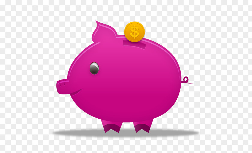 Piggy Bank Coin Saving PNG