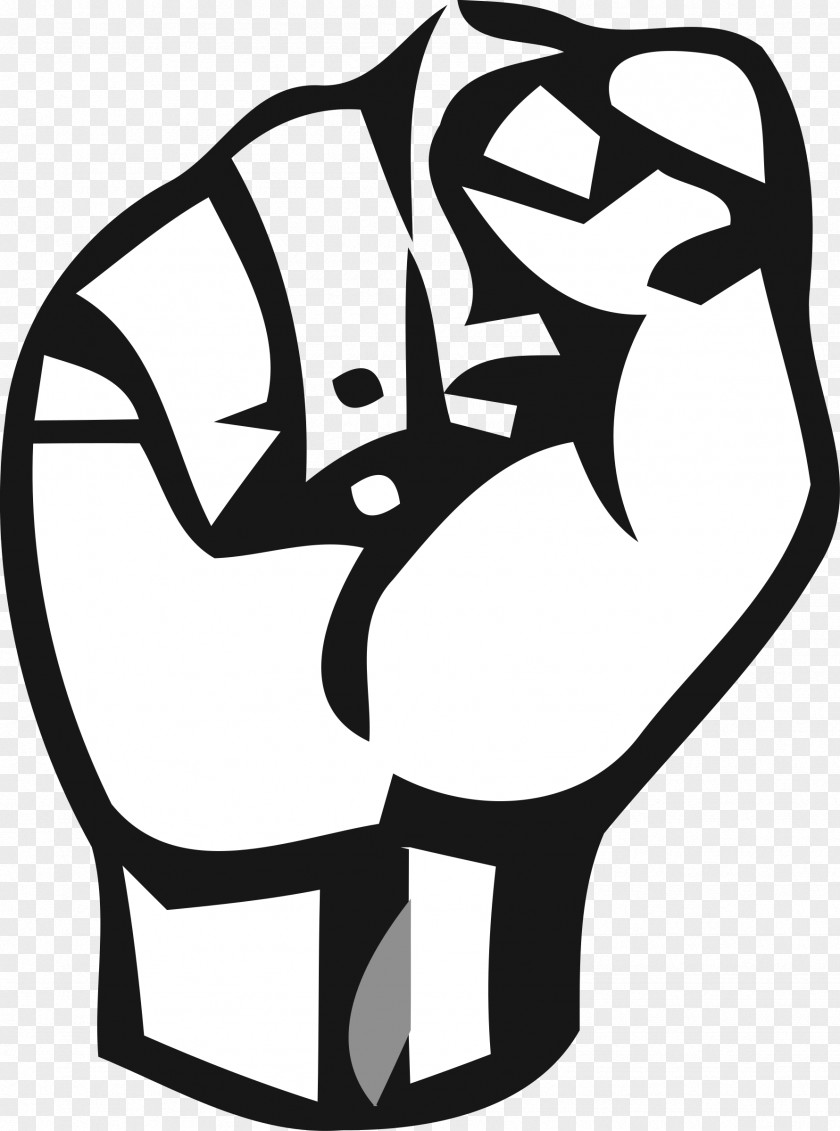 Raised Fist Clip Art PNG