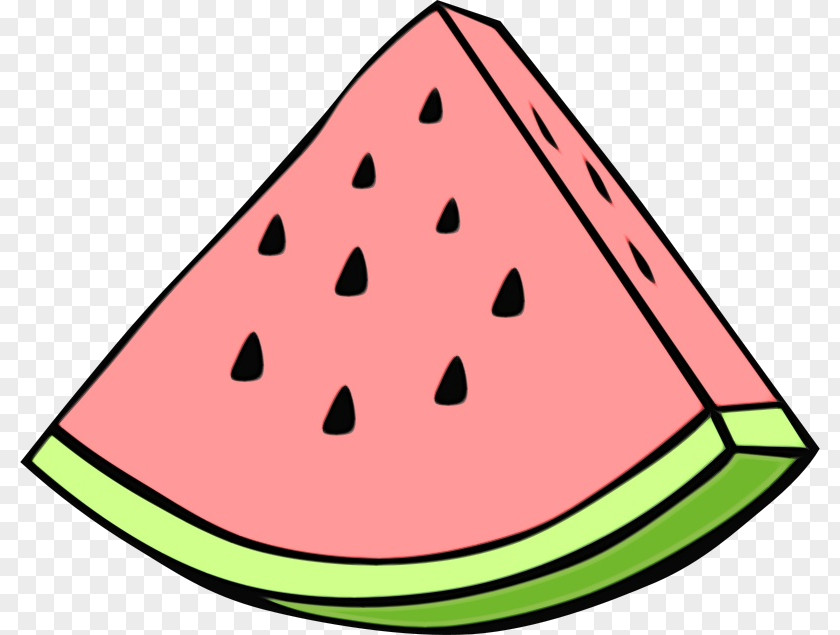 Triangle Cone Watermelon Cartoon PNG