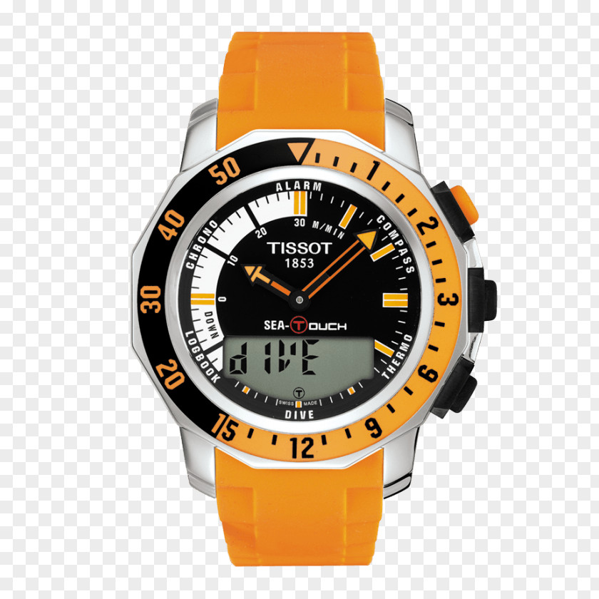 Watch Tissot Diving Chronograph Jewellery PNG