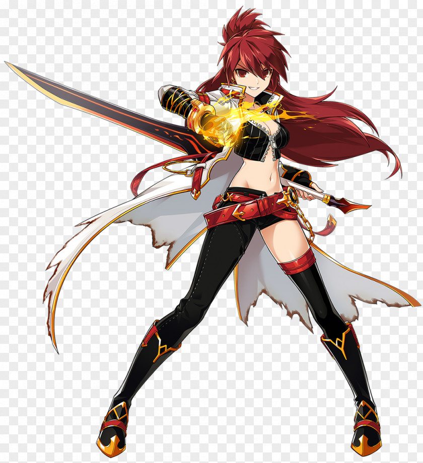 Blaze Elsword Elesis YouTube KOG Games PNG