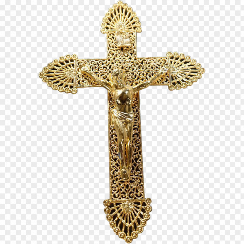 Cross Processional Crucifix Christian PNG
