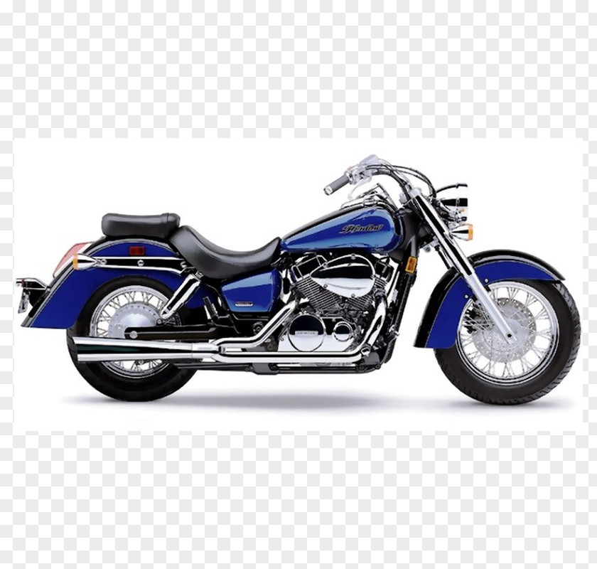 Honda Shadow Exhaust System VT Series Motorcycle PNG