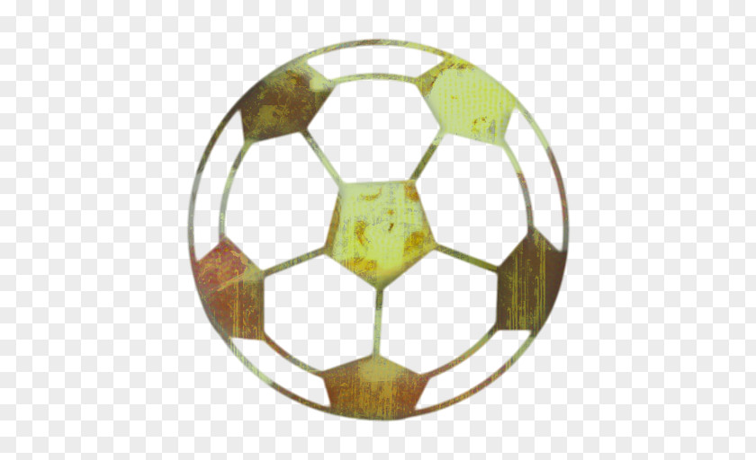 Sports Equipment Yellow Soccer Ball PNG