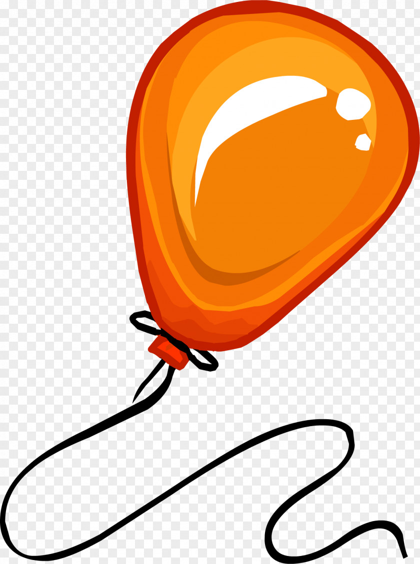 Air Balloon Orange Clip Art PNG