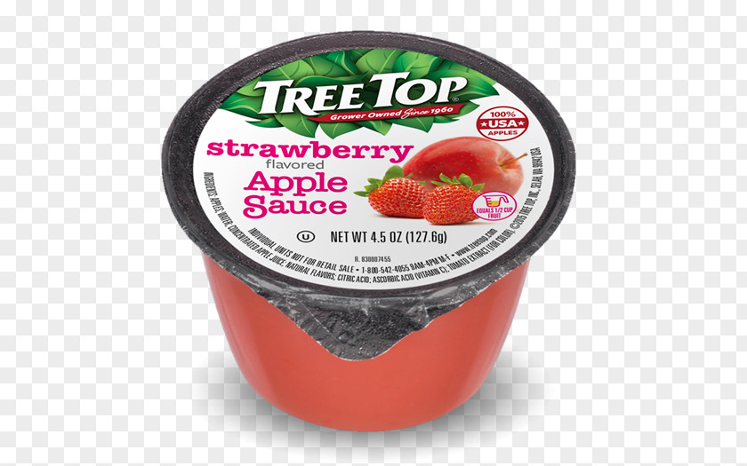 Apple Sauce Tree Top Strawberry Sugar PNG