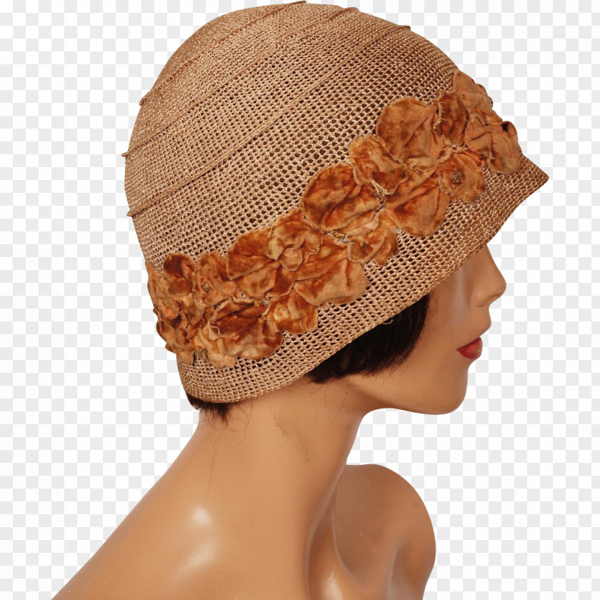 Beanie Cloche Hat Knit Cap Cocktail PNG