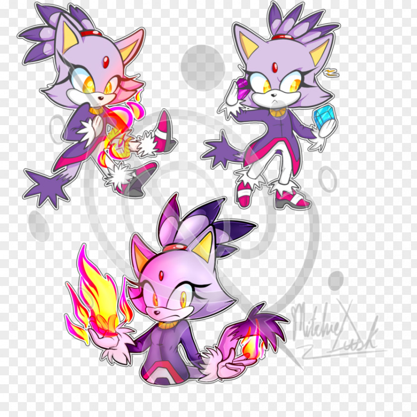 Cat Blaze The Doctor Eggman Sonic Hedgehog PNG