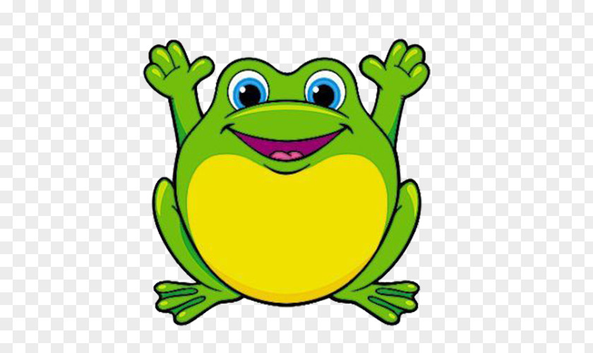 Happy Frog Clip Art PNG