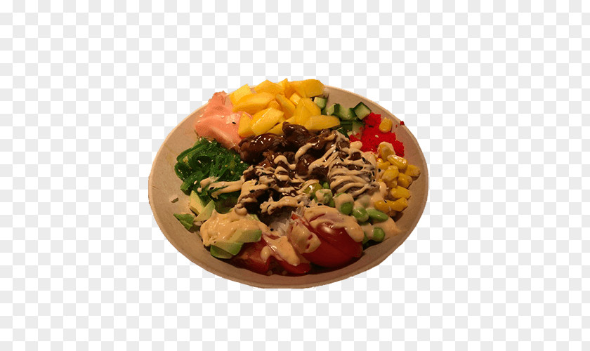 POKE BOWL 5smaken Vegetarian Cuisine Spare Ribs Poke Sushi PNG