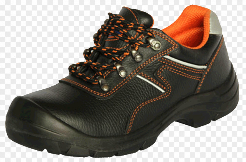 Steeltoe Boot Hiking Leather Shoe Walking PNG