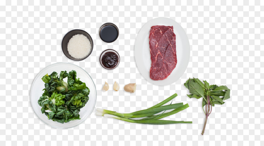 Stir Fry Leaf Vegetable Bresaola Recipe Superfood Dish Network PNG