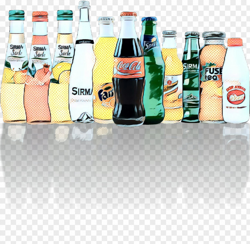 Flavored Syrup Diet Soda Plastic Bottle PNG