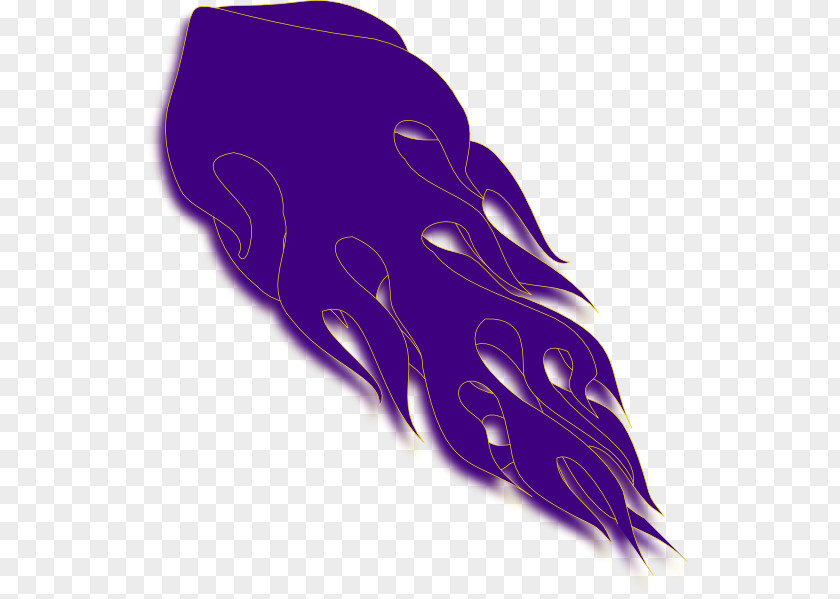 Fullcolor Purple Innovation Flame Fire Clip Art PNG