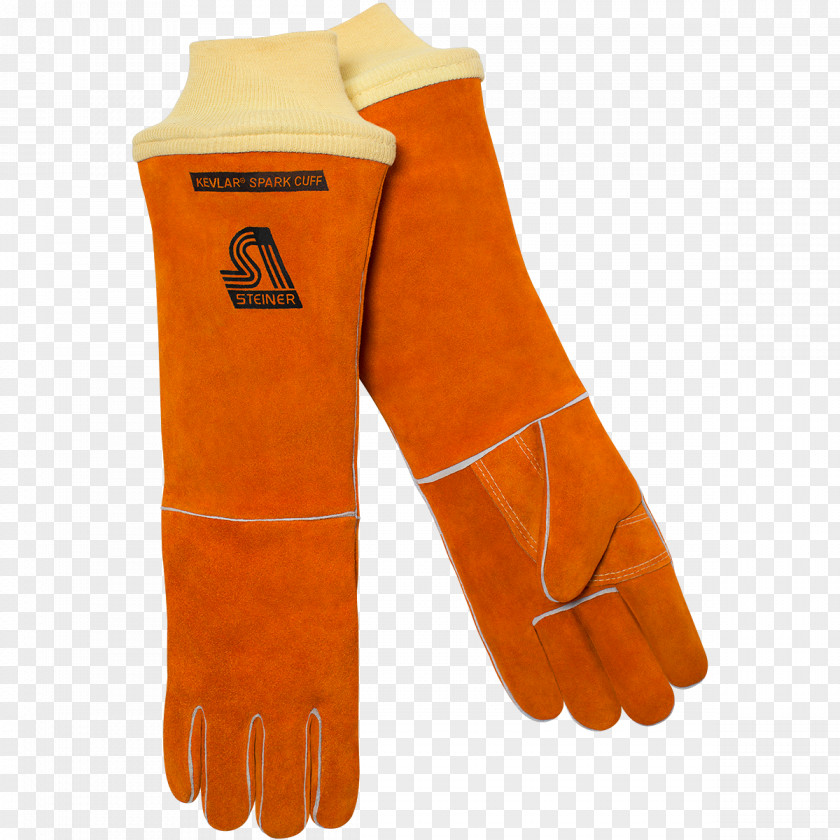 Hand Safety Gloves Cowhide Welding PNG