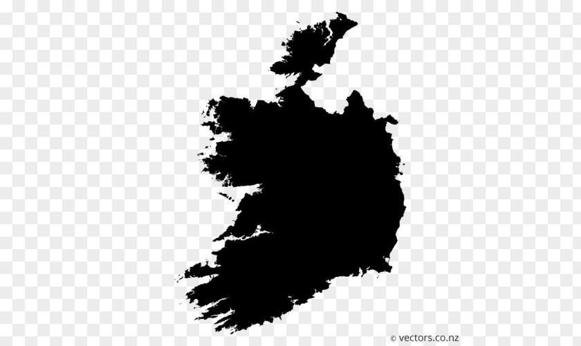 Ireland Map Blank Royalty-free PNG