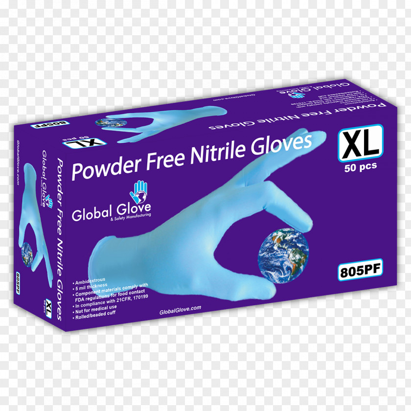 Medical Glove Nitrile PNG
