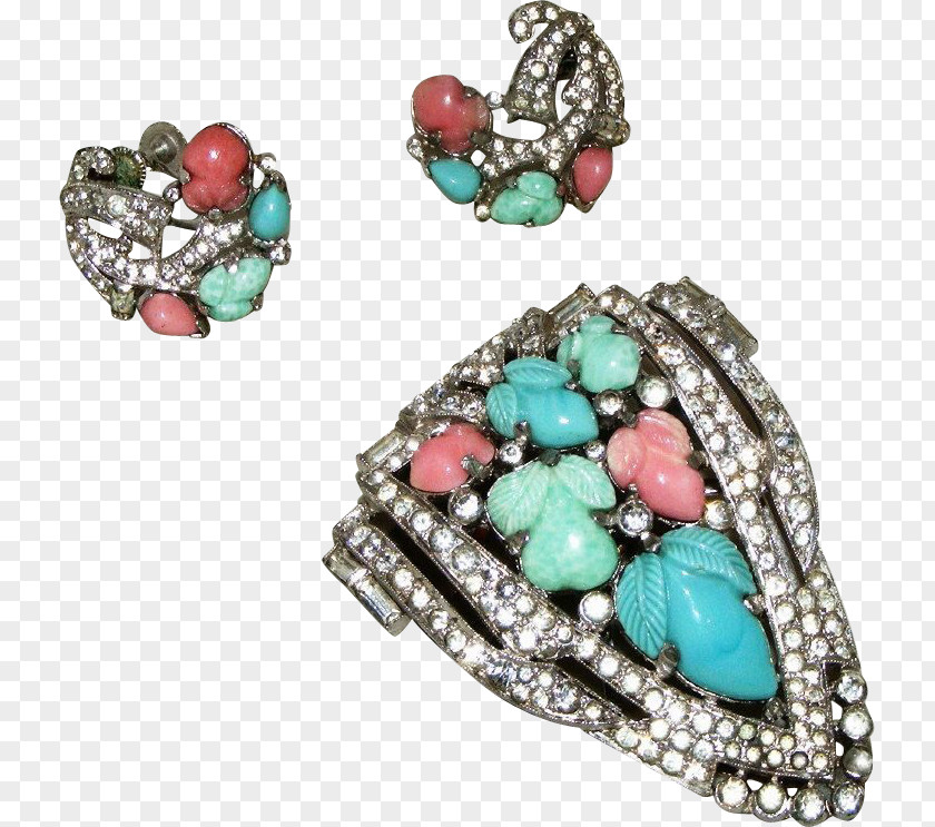 Norway Luminous Vintage Jewelry Earring Turquoise Jewellery Costume Clothing PNG