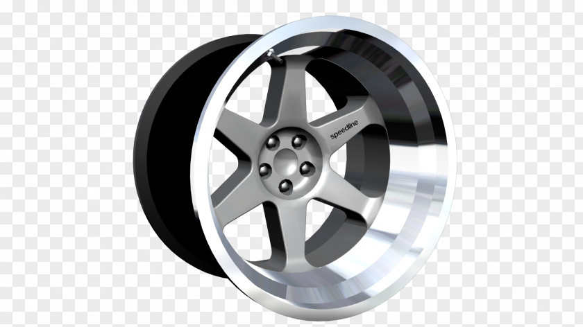 Speed ​​line Alloy Wheel Spoke Tire Rim PNG