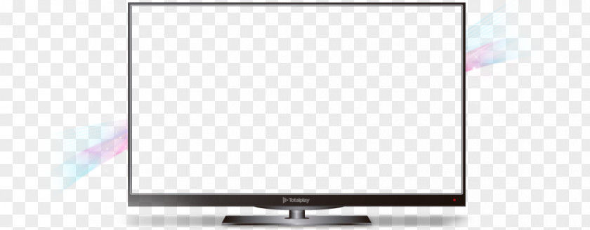 Tv Play LED-backlit LCD Television Computer Monitors Set PNG